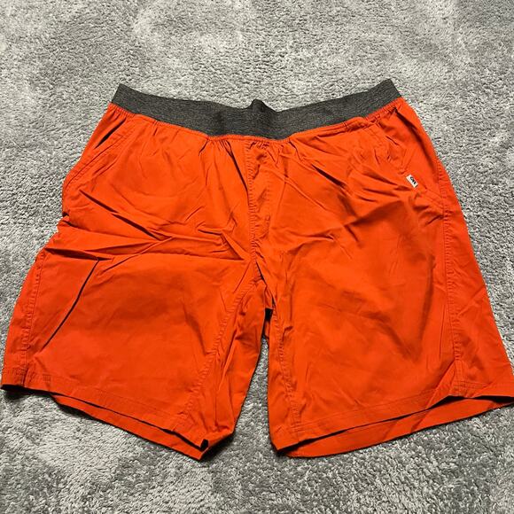 Outdoor Research Zendo Shorts Men XXL Orange 10" Performance Climbing Outdoor - Picture 1 of 11